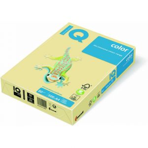 Papier ksero A4/500/80g Mondi IQ żółty pastelowy